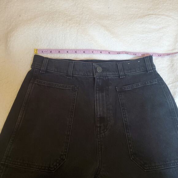 Madewell '90s Straight Utility Jeans Grey Carpenter Style Women's Size 27 NWT - Picture 13 of 15